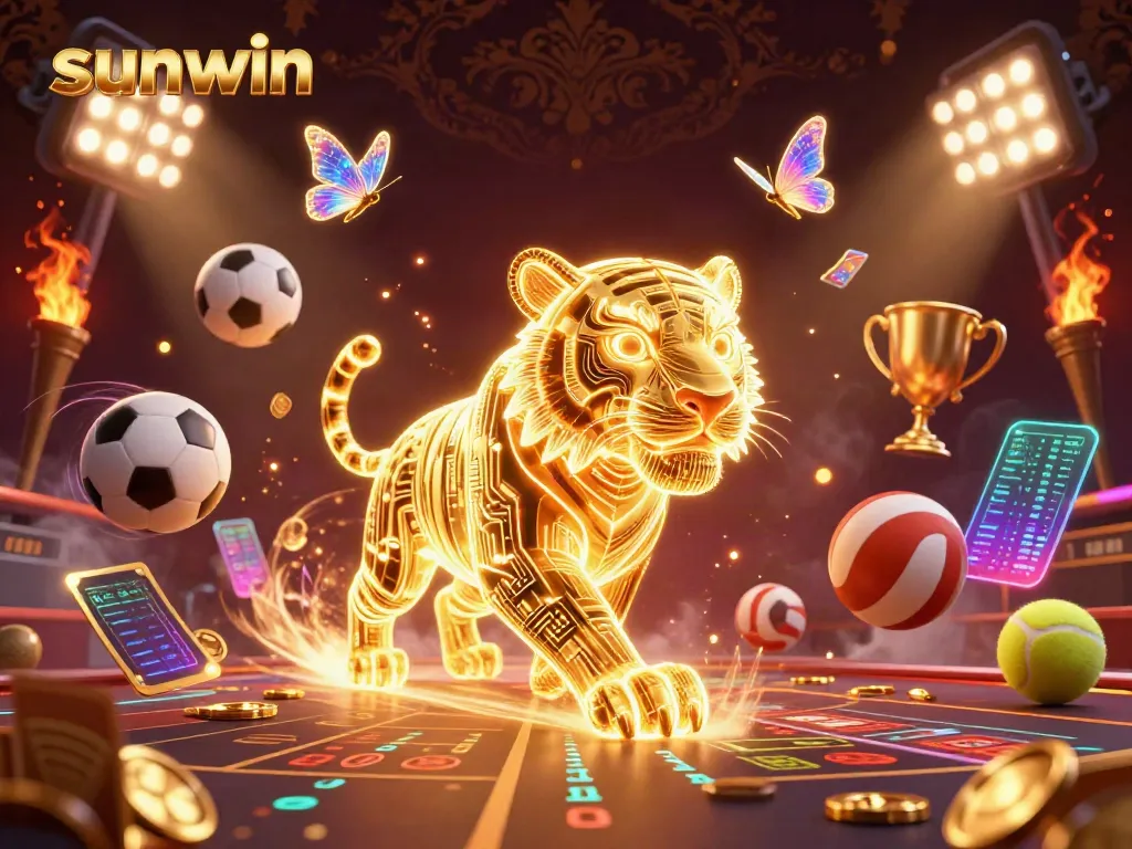 Place bets and win big with sunwin, featuring a vibrant digital casino scene.