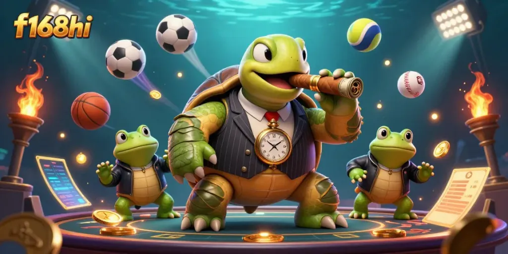 Experience thrilling bets with f168hi's unique casino world featuring dynamic characters and rich game elements.