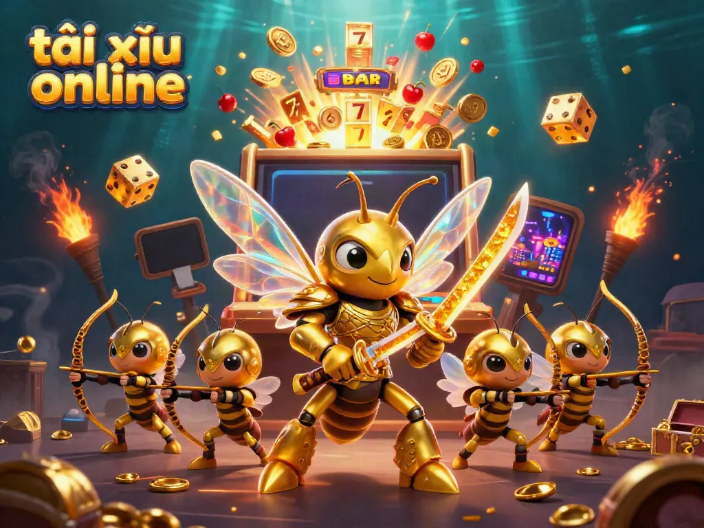 Play engaging tài xỉu online with 3D characters and vibrant casino elements for an immersive experience.