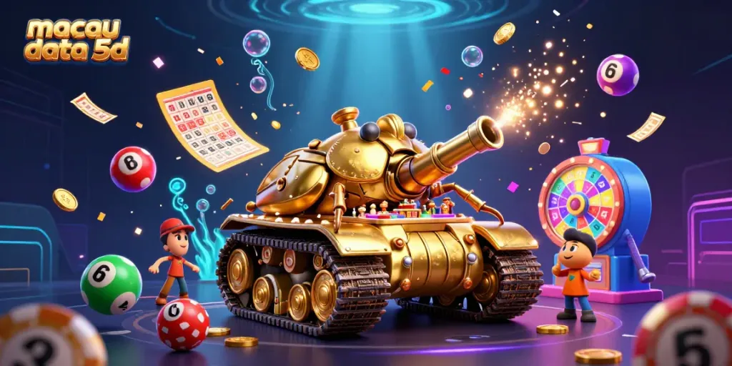 Melihat hasil Data 5D Makau akan lebih mudah dengan kasino mini di dalam tank emas ini.