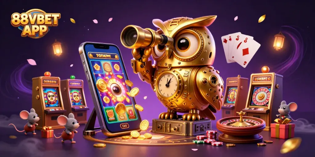 Spin vibrant reels and collect wins with the 88VBET APP at an exciting casino!