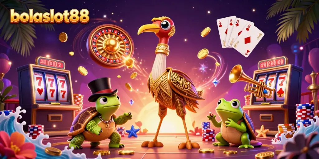 Spin the reels and win big with bolaslot88 at the vibrant speakeasy!